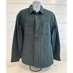 Cabela’s Forest Green Quilted & Lined 100% Cotton Jacket XL